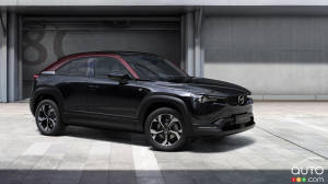 Mazda présente son MX-30 hybride rechargeable à moteur rotatif